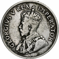 Afrique du Sud, George V, 2 1/2 Shillings, 1927, Argent, TB+, KM:Pn200
