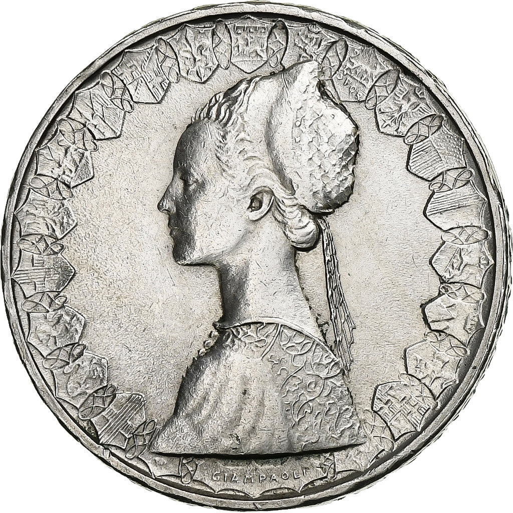 Italien, 500 Lire, 1965, Rome, Silber, SS