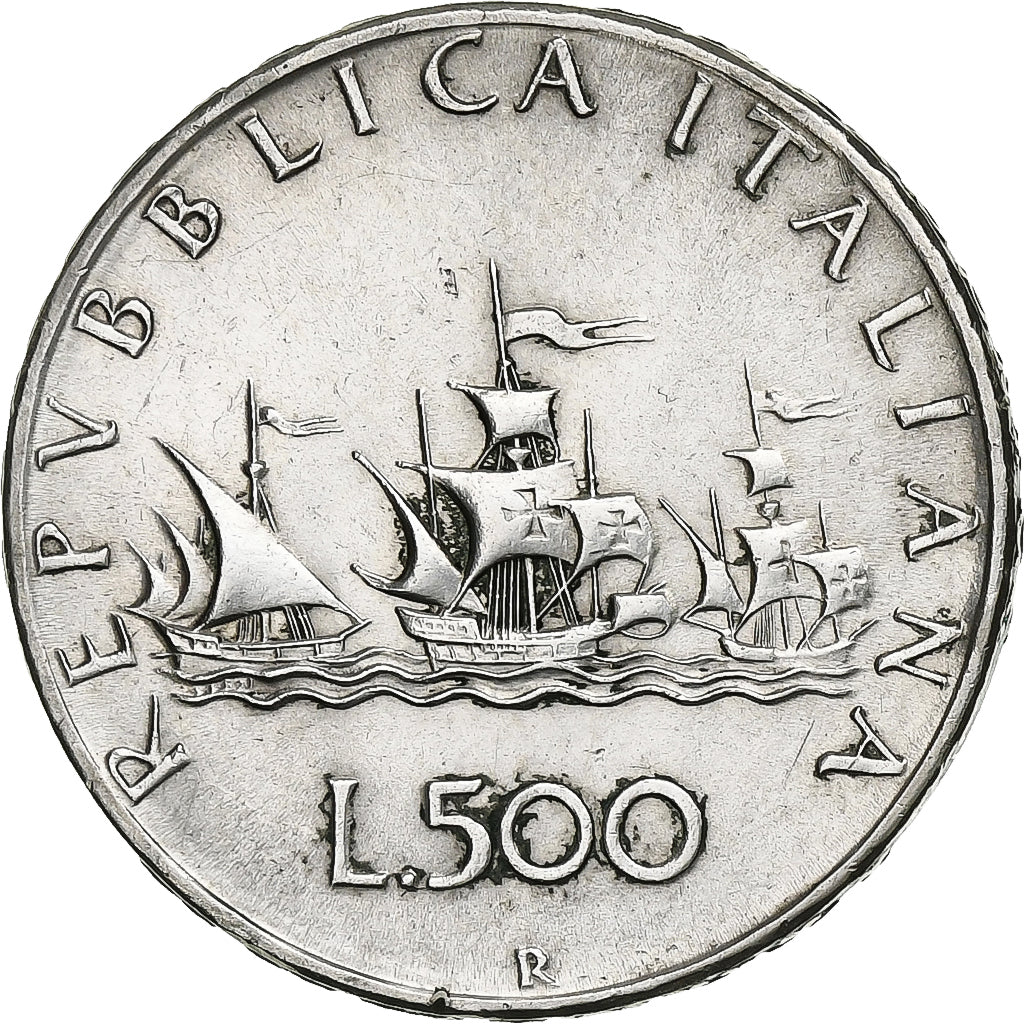 Italien, 500 Lire, 1965, Rome, Silber, SS