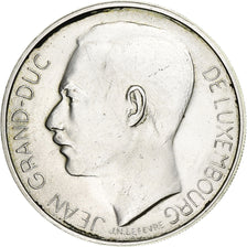 LUXEMBOURG, 100 Francs, 1964, KM #54, AU(55-58), Silver, 33.1, 17.91