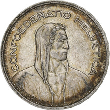 Coin, Switzerland, 5 Francs, 1953, Bern, VF(30-35), Silver, KM:40