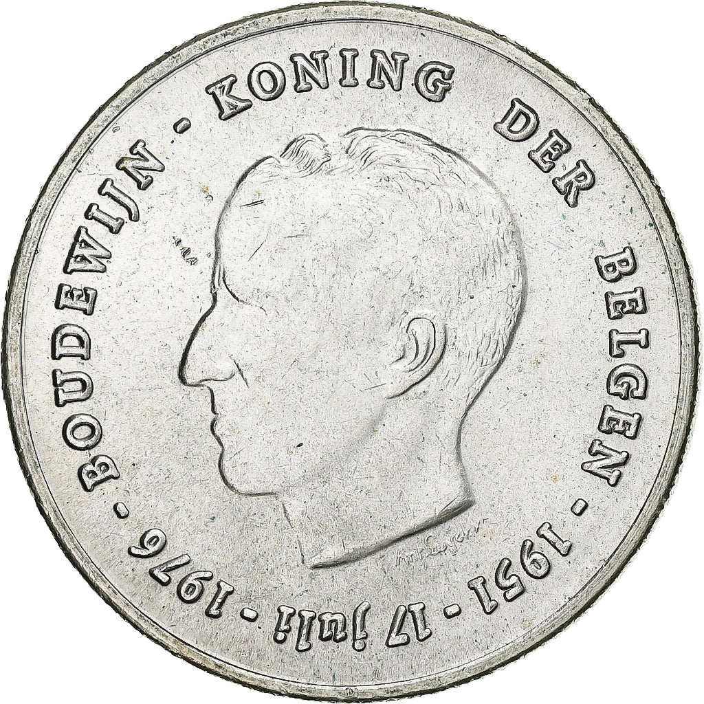 Coin, Belgium, Baudouin I, 250 Francs, 250 Frank, 1976, Brussels, AU(55-58)