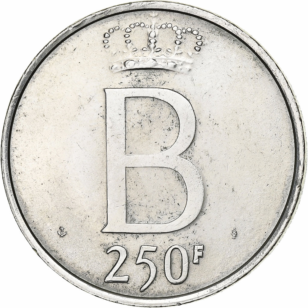 Monnaie, Belgique, Baudouin I, 250 Francs, 250 Frank, 1976, Bruxelles, SUP