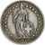 Münze, Schweiz, Franc, 1944, Bern, S+, Silber, KM:24