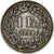 Moneda, Suiza, Franc, 1944, Bern, BC+, Plata, KM:24