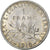 FRANCE, Semeuse, Franc, 1918, Paris, KM #844.1, MS(60-62), Silver, 23, Gadoury..