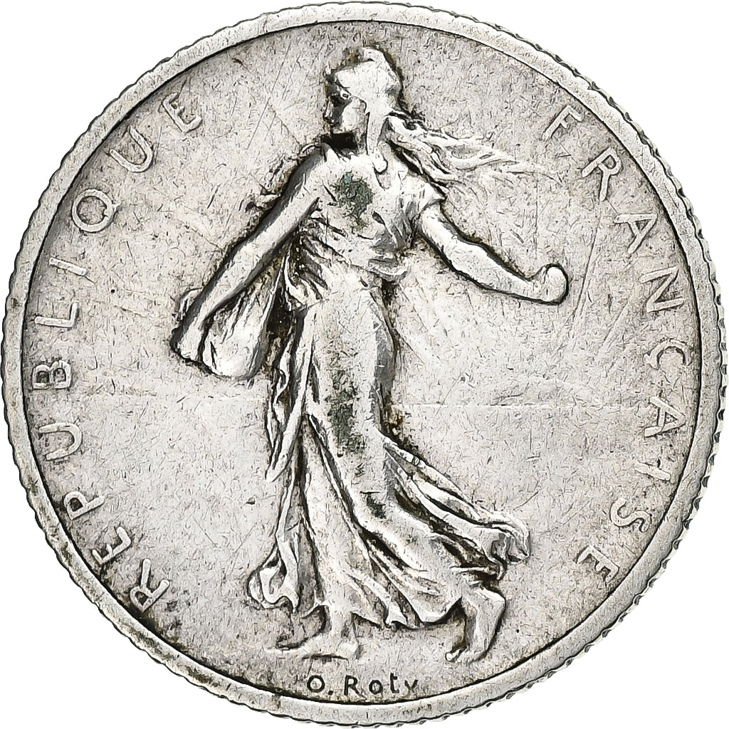Monnaie, France, Semeuse, Franc, 1905, Paris, TB+, Argent, Gadoury:467, KM:844.1