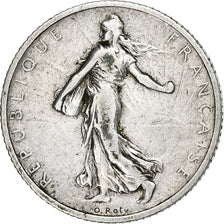 Monnaie, France, Semeuse, Franc, 1905, Paris, TB+, Argent, Gadoury:467, KM:844.1