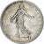Moneta, Francja, Semeuse, Franc, 1910, Paris, VF(30-35), Srebro, KM:844.1