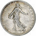 Monnaie, France, Semeuse, Franc, 1910, Paris, TB+, Argent, Gadoury:467, KM:844.1