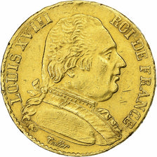 Coin, France, Louis XVIII, Louis XVIII, 20 Francs, 1815, Bayonne, EF(40-45)