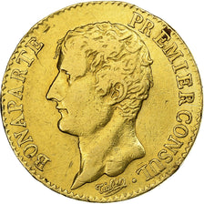 França, 20 Francs, Napoléon I, An 12, Paris, Dourado, VF(30-35), Gadoury:1021