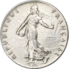 France, 50 Centimes, Semeuse, 1899, Paris, Silver, AU(50-53), Gadoury:420, Le