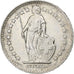 Switzerland, 1/2 Franc, 1953, Bern, AU(55-58), Silver, KM:23