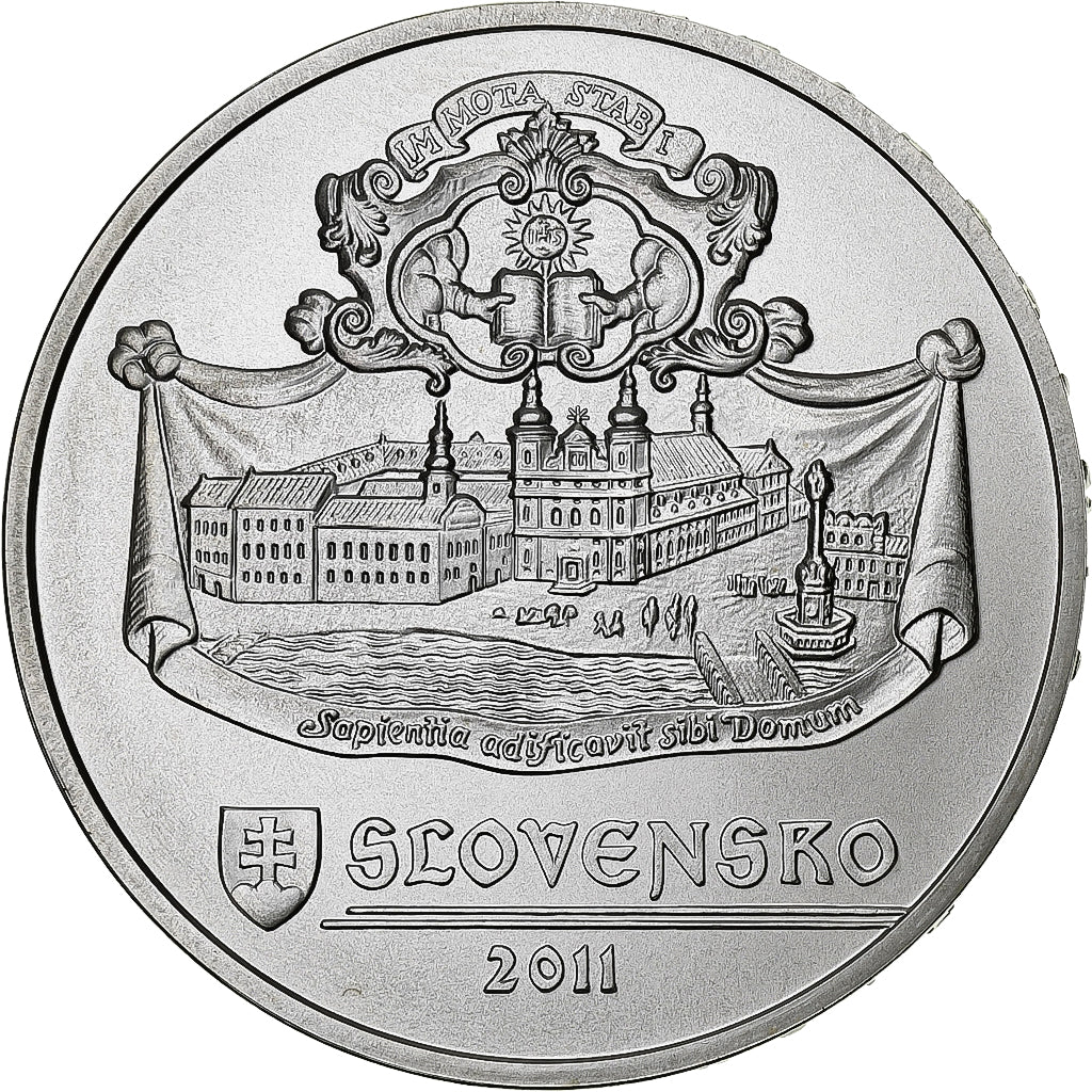 Slowakei, 20 Euro, Patrimoine historique de Trnava, 2011, Silber, STGL, KM:164