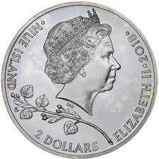 Niue, Elizabeth II, 2 Dollars, Czech Lion, 2018, 1 Oz, Argento, FDC