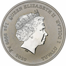 Tuvalu, 1 Dollar, 1 Oz, 2020, Royal Australian Mint, Perth, KISSING Ottifants