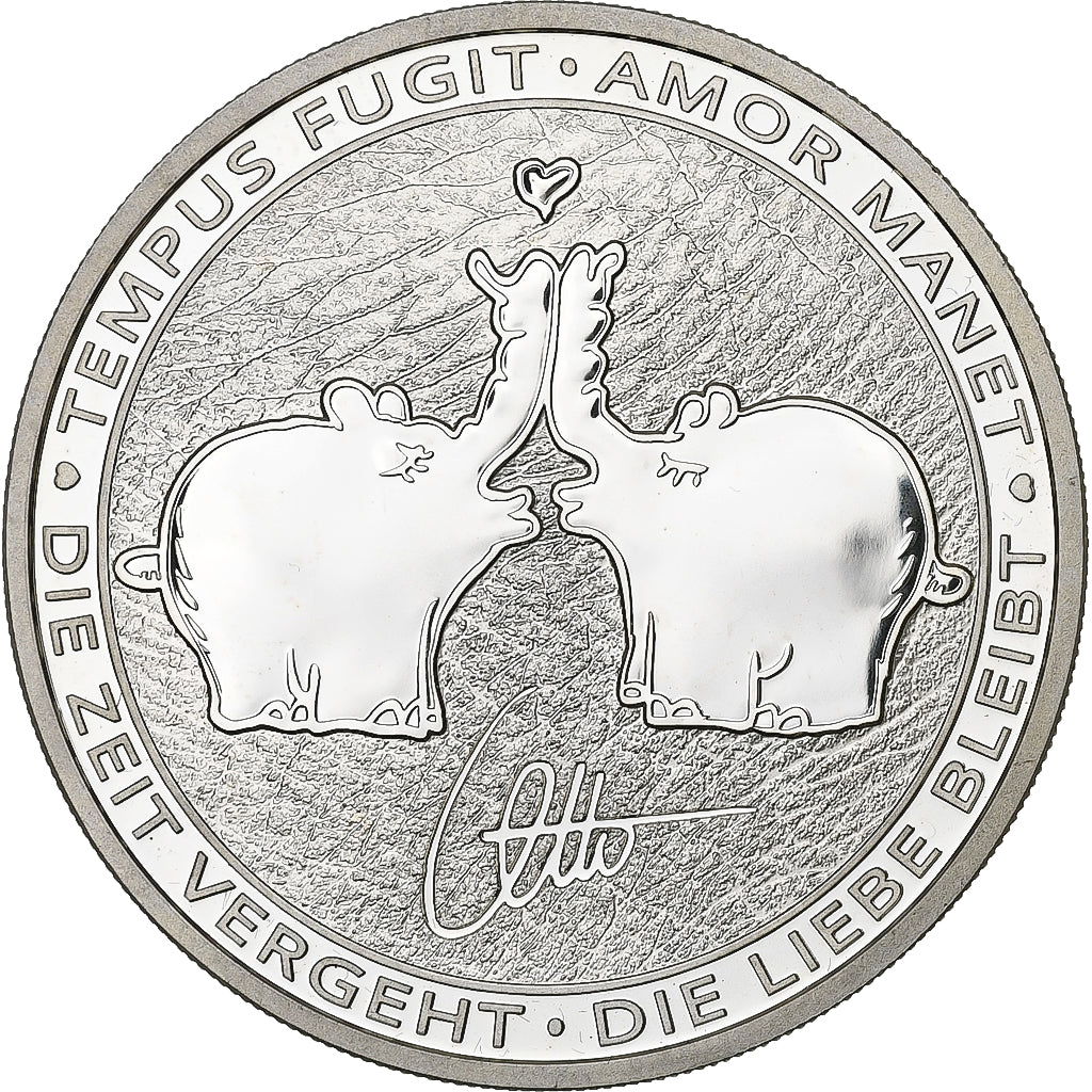 Tuvalu, 1 Dollar, 1 Oz, 2020, Royal Australian Mint, Perth, KISSING Ottifants