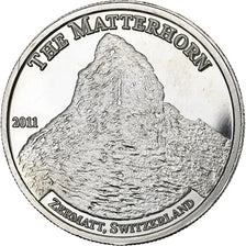 Svizzera, 1 Oz, Matterhorn, 2011, Argento, FDC