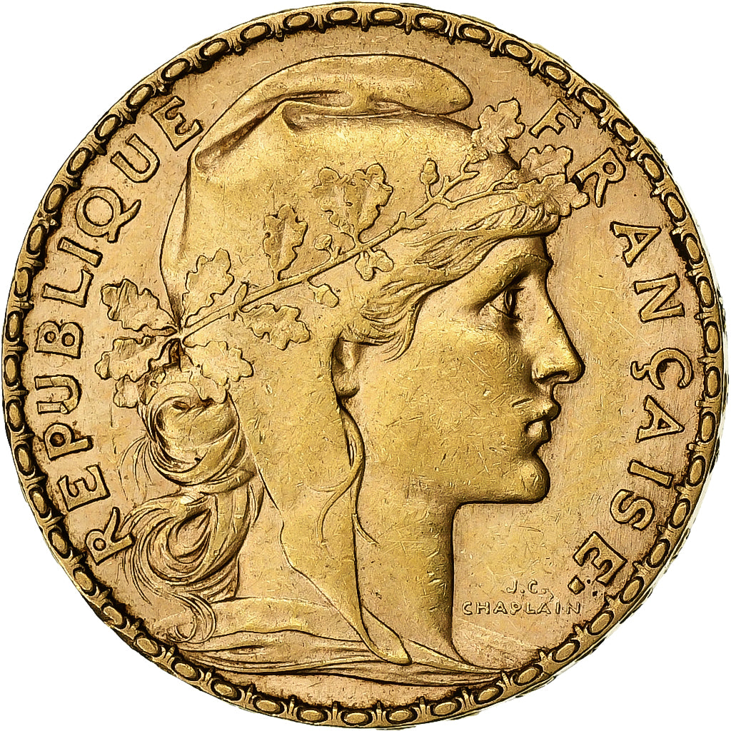 France, Marianne, 20 Francs, 1899, Paris, TTB, Or, KM:847