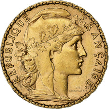 France, Marianne, 20 Francs, 1899, Paris, TTB, Or, KM:847