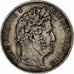 Monnaie, France, Louis-Philippe, 5 Francs, 1848, Strasbourg, TB+, Argent