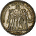 Moneta, Francia, Hercule, 5 Francs, 1876, Paris, BB, Argento, KM:820.1