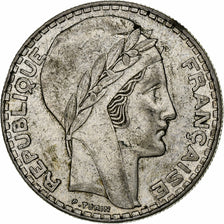 Coin, France, Turin, 20 Francs, 1937, Paris, EF(40-45), Silver, KM:879