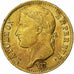 FRANCE, Napoléon I, 20 Francs, 1810, Paris, KM #695.1, EF(40-45), Gold, Gadoury