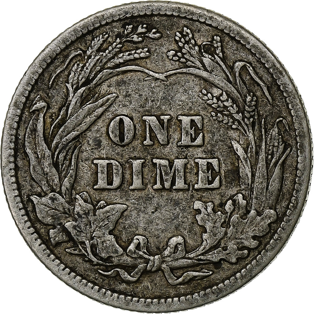 Moeda, Estados Unidos da América, Barber Dime, Dime, 1915, U.S. Mint