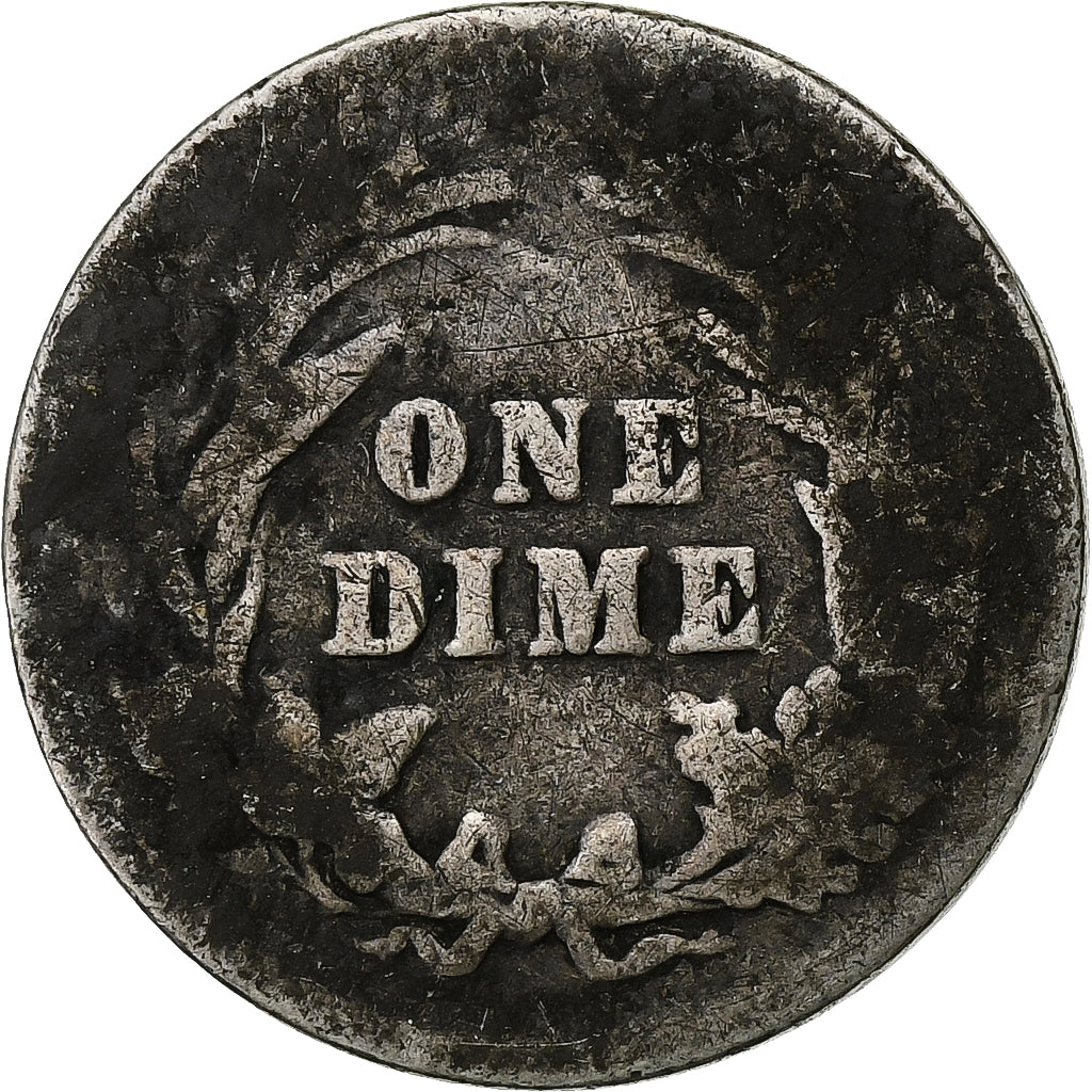 Moneta, Stati Uniti, Barber Dime, Dime, 1897, U.S. Mint, Philadelphia, B+