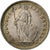Suiza, 1/2 Franc, 1920, Bern, Plata, MBC, KM:23