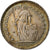 Suiza, 1/2 Franc, 1920, Bern, Plata, MBC+, KM:23