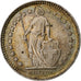 Suiza, 1/2 Franc, 1920, Bern, Plata, MBC+, KM:23