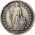 Suiza, 1/2 Franc, 1940, Bern, Plata, MBC, KM:23
