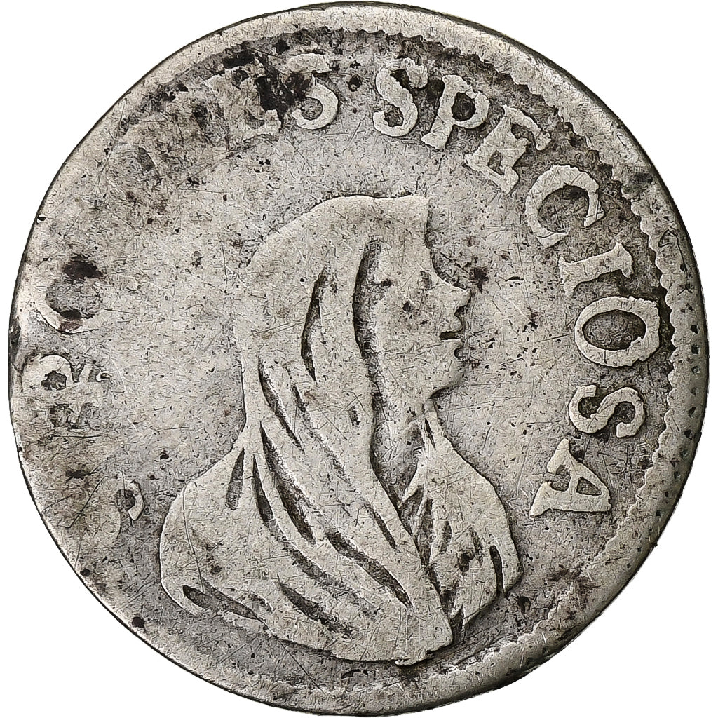 DEPARTAMENTY WŁOSKIE, PISA, Cosimo III de'Medici, 1/2 Giulio, Grosso, 1719
