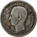 Grèce, George I, 50 Lepta, 1874, Paris, B+, Argent, KM:37