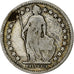 Svizzera, 1/2 Franc, 1900, Bern, Argento, MB