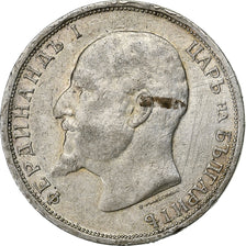 Bulgaria, Ferdinand I, Lev, 1913, Silver, EF(40-45), KM:31