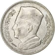 Marocco, Mohammed V, Dirham, 1960, Paris, Argento, BB, KM:55