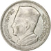 Marocco, Mohammed V, Dirham, 1960, Paris, Argento, BB, KM:55