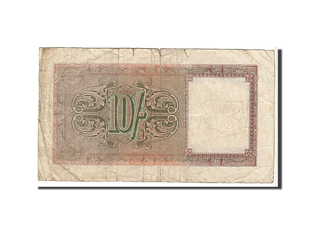 Banconote, Gran Bretagna, 10 Shillings, 1943, MB