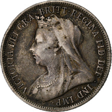 Great Britain, Victoria, Shilling, 1899, Silver, EF(40-45), KM:780