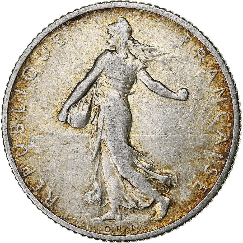 Frankreich, Franc, Semeuse, 1910, Paris, Silber, SS, Gadoury:467, KM:844.1