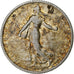 France, Semeuse, Franc, 1909, Paris, TB+, Argent, Gadoury:467, KM:844.1, Le