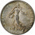 Moneta, Francia, Semeuse, Franc, 1919, Paris, BB, Argento, KM:844.1, Gadoury:467