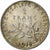 Monnaie, France, Semeuse, Franc, 1919, Paris, TTB, Argent, Gadoury:467, KM:844.1
