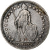 Moneda, Suiza, Franc, 1952, MBC, Plata, KM:24