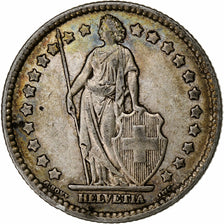 Switzerland, Franc, 1914, Bern, Silver, AU(50-53), KM:24