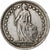 Coin, Switzerland, Franc, 1944, EF(40-45), Silver, KM:24